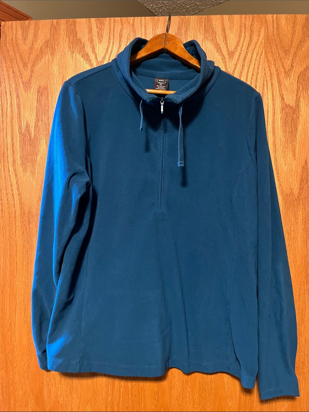 REI Women's Teal Half-Zip Pullover